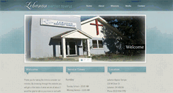 Desktop Screenshot of lebanonbaptisttemple.com